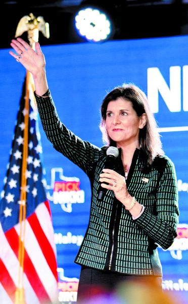 Nikki Haley no pudo ganar en Carolina del Sur. AFP