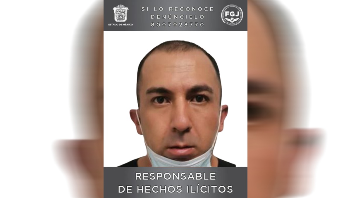 Yessi Edén Carbajal Ávila, responsable de secuestro y asesinato de un hombre en Toluca. Foto: (Especial)