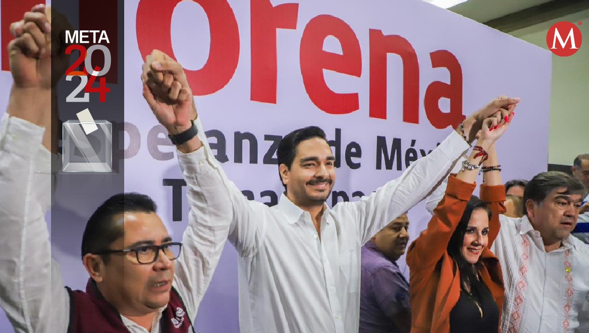 Carlos Peña va por reelección en Reynosa por Morena.