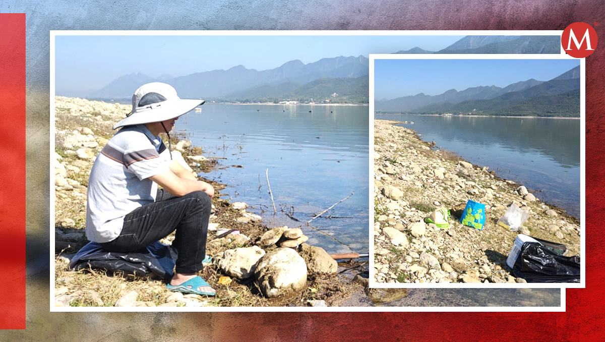 En el lugar un ciudadano chino fue captado pescando.  Fotos: Agustín Martínez
