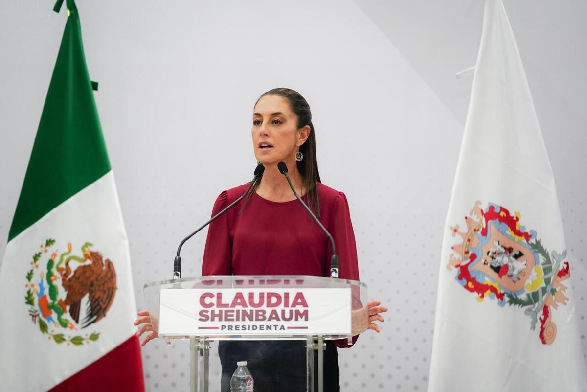 Claudia Sheinbaum, candidata a la Presidencia por Morena, PT y PVEM. | Foto: Especial.