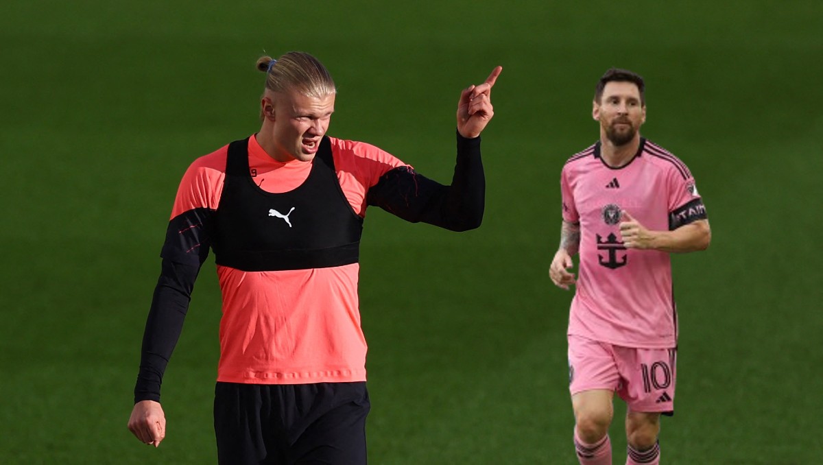 Erling Haaland cataloga a Messi como el mejor futbolista de la historia (Reuters)