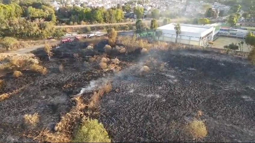 Incendio en Naucalpan.