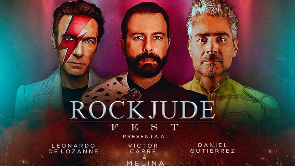 Leo de Lozanne, Víctor Carré y Daniel Gutiérrez llegan a Guadalajara (Facebook: Rock Jude Fest)