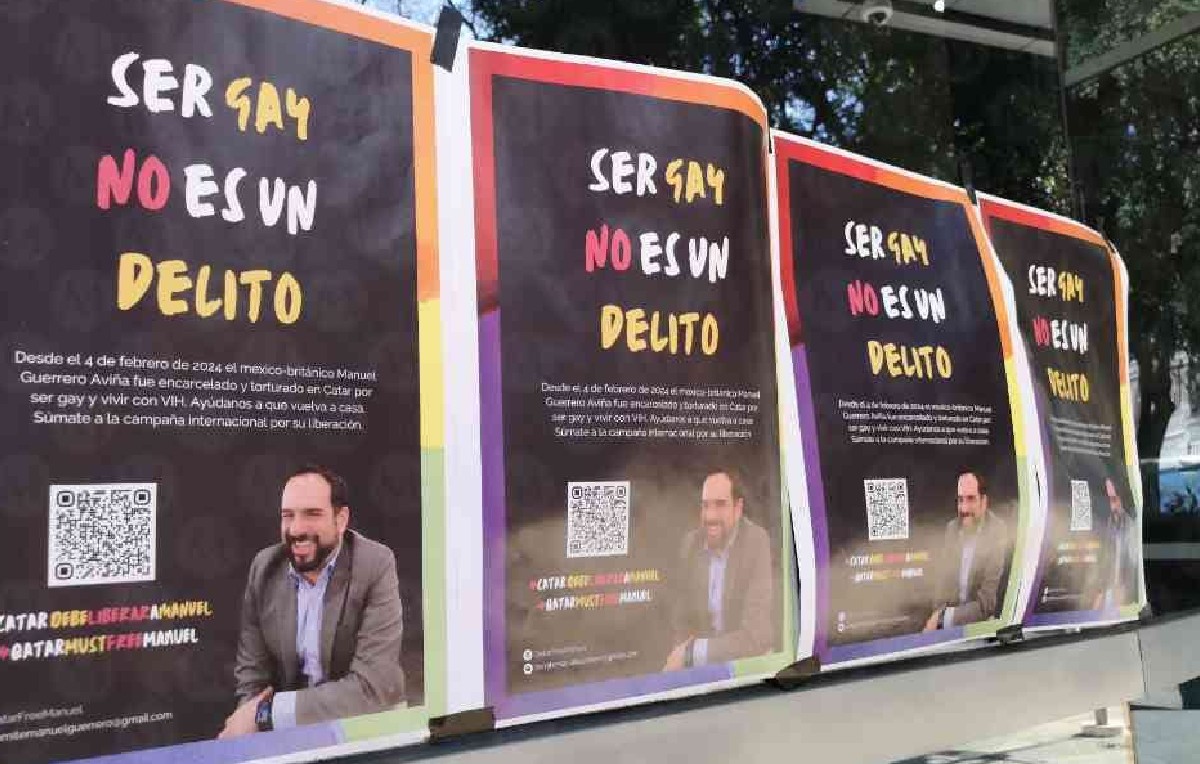 Manifestaciones a favor de Manuel Guerrero (Foto: Jorge Becerril)