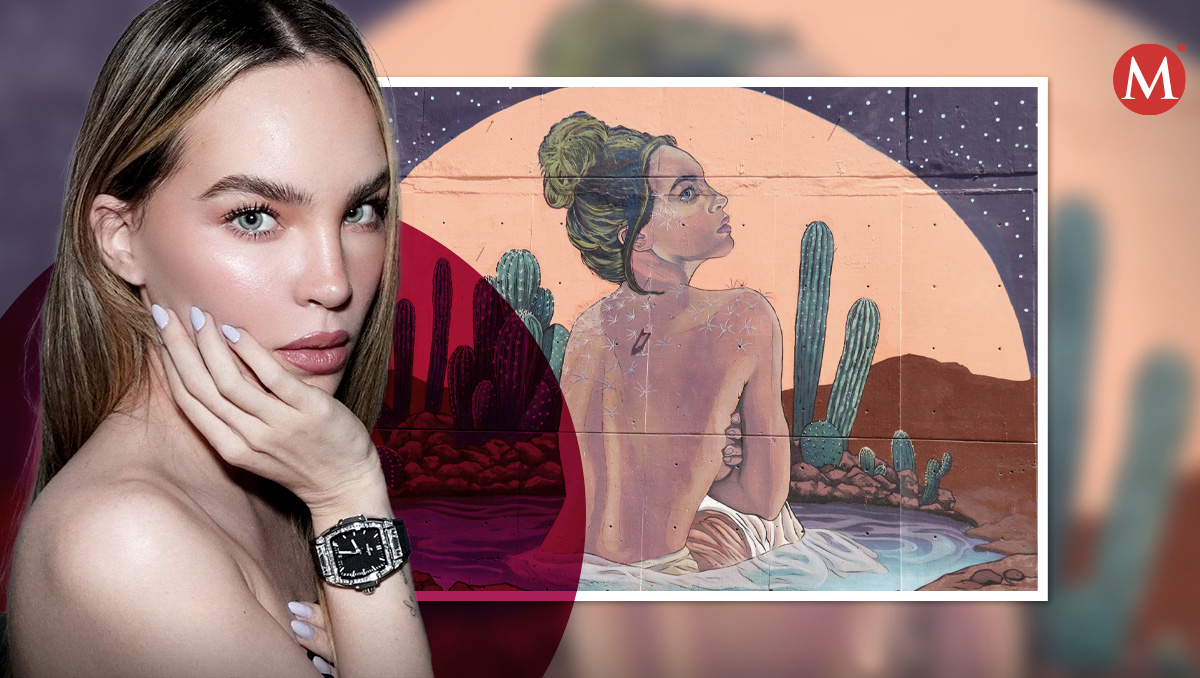 Así puedes llegar al mural de Belinda en la Ciudad de México. | Twitter @CdeAbastoCDMX