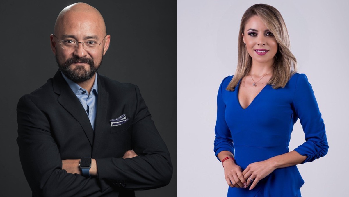 El Senado destacó la trayectoria de ambos periodistas. | Fotos: X, Jorge González.