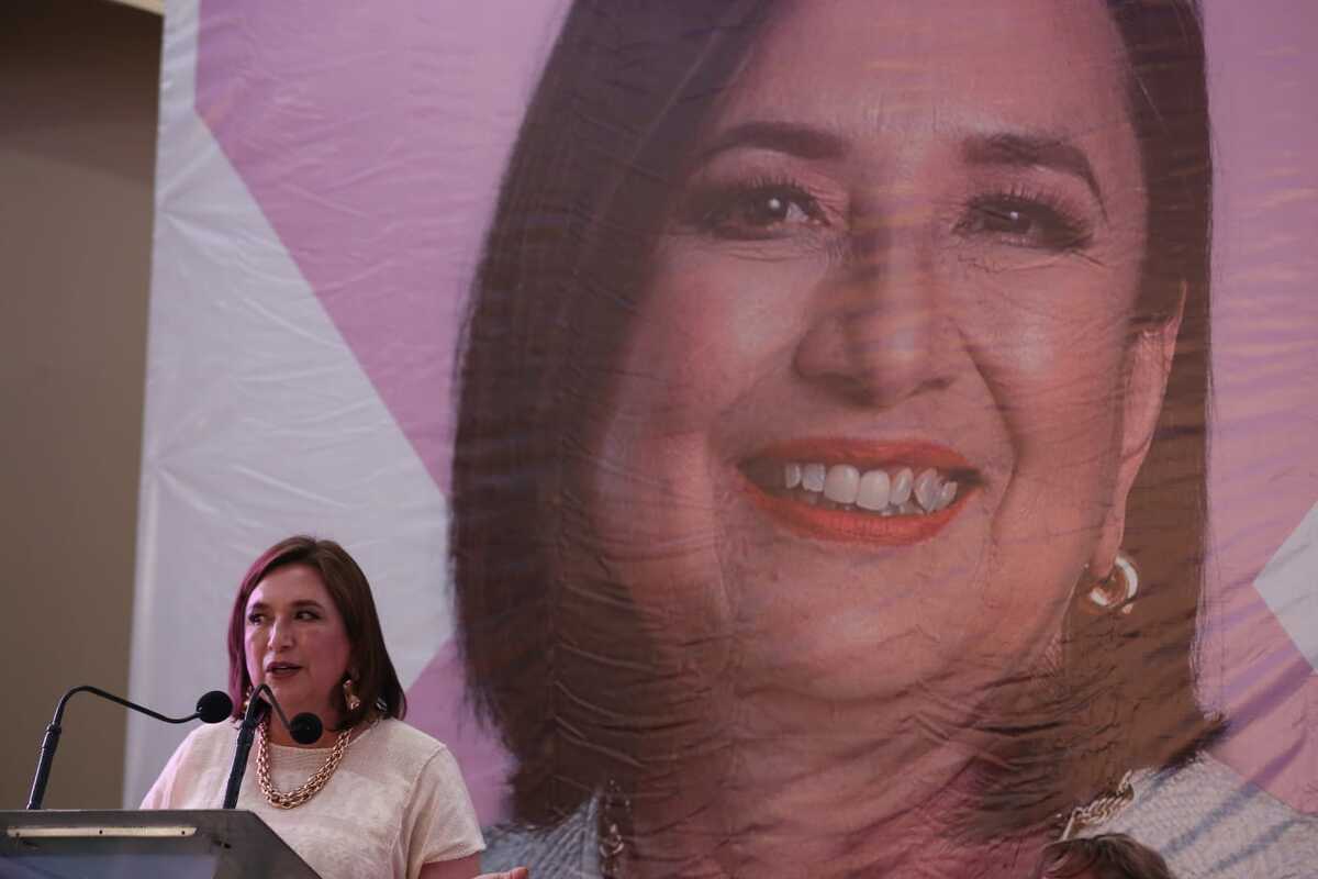 Xóchitl Gálvez, candidata de Fuerza y Corazón por México. | Foto: Octavio Hoyos.
