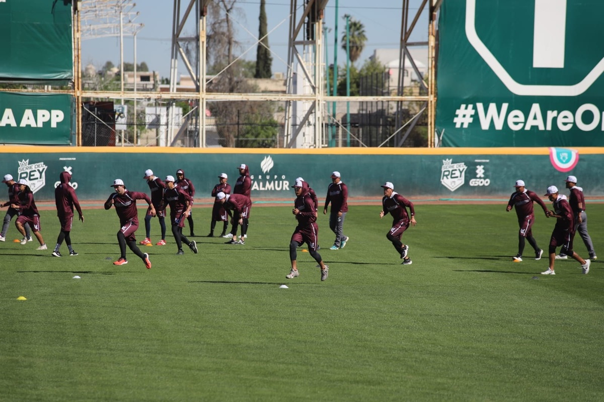 Algodoneros del Unión Laguna en pretemporada. l Rolando Riestra