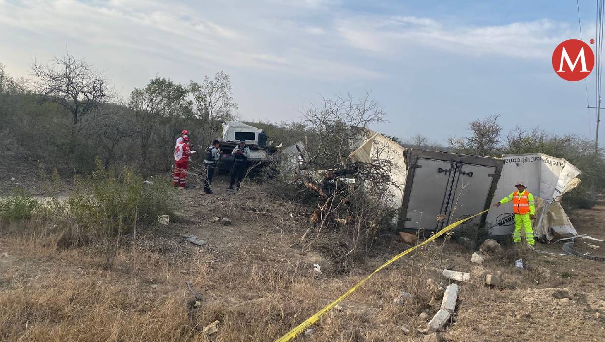 Choque deja un conductor muerto en Carretera Federal 81 de Tamaulipas.