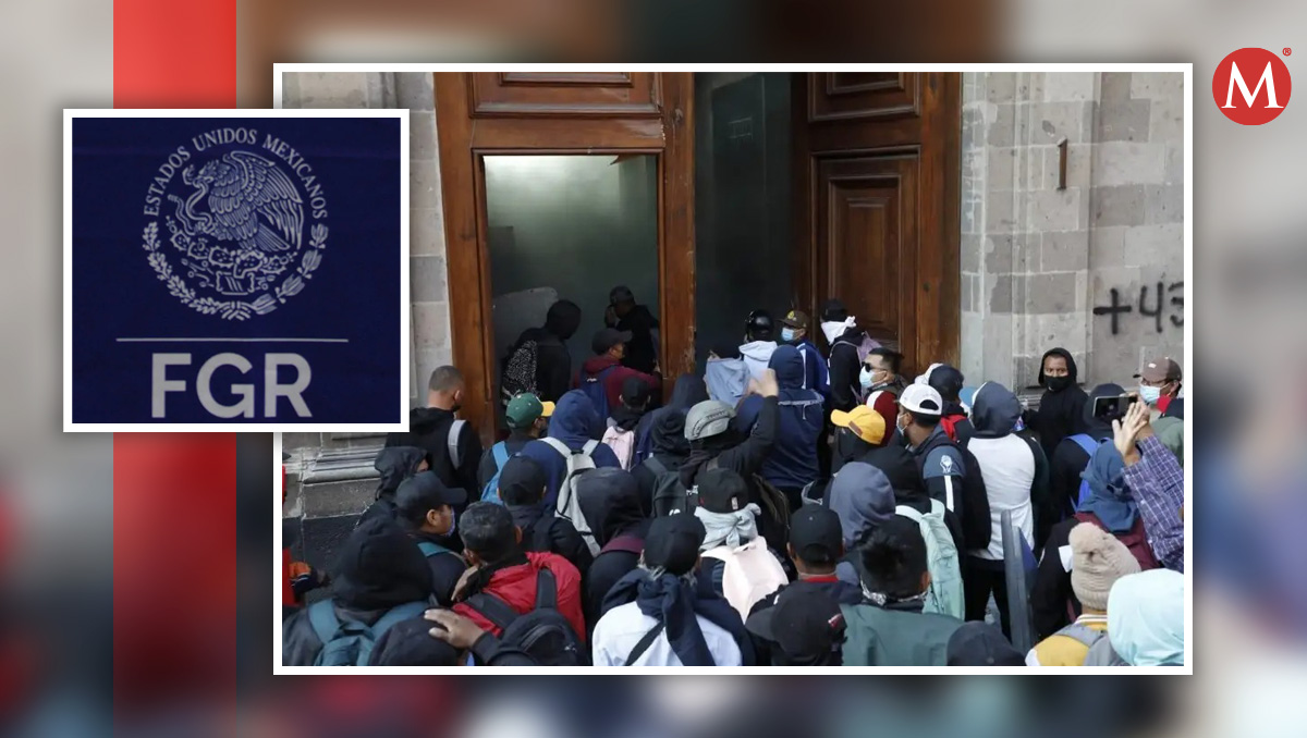 Derriban puerta en Palacio Nacional.