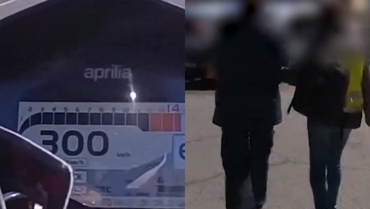 El biker fue denunciado con la policía cibernética | Especial