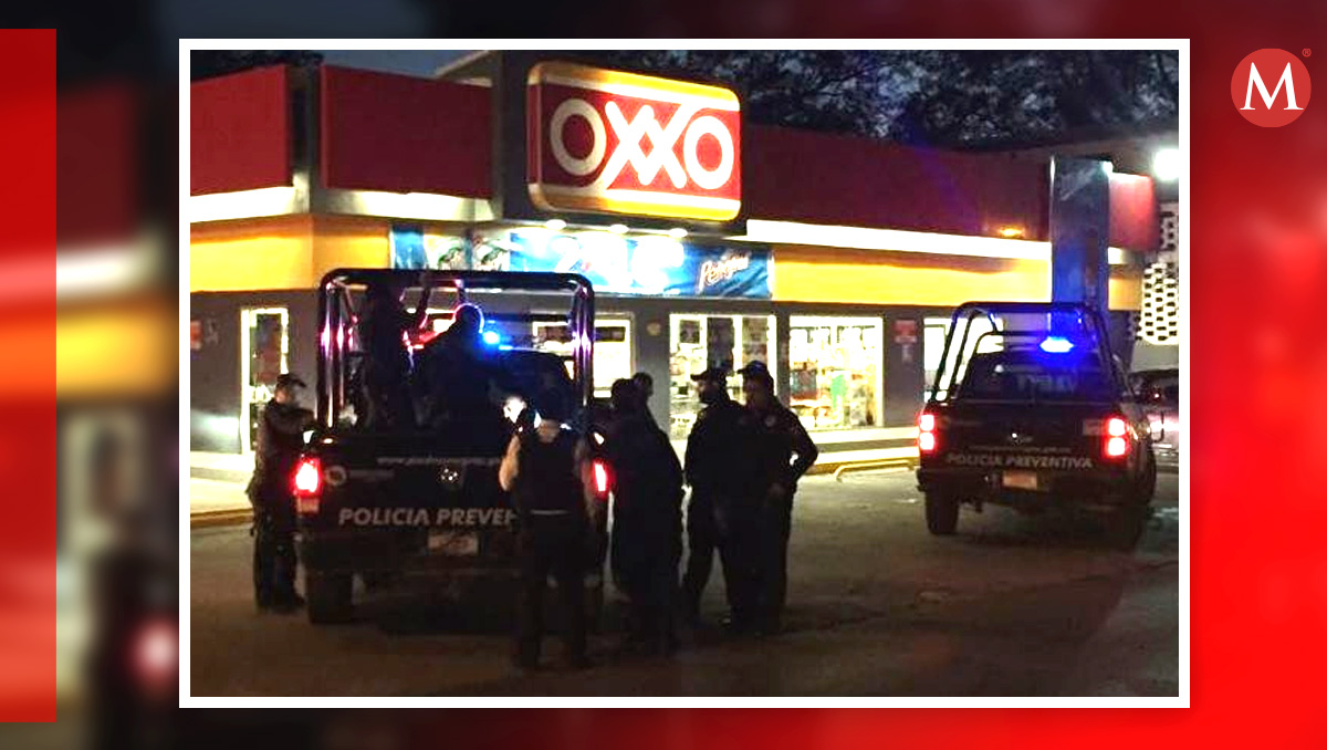 Elementos de la policía detuvo a cuatro asaltantes de tiendas de conveniencia en el municipio de Tula de Allende