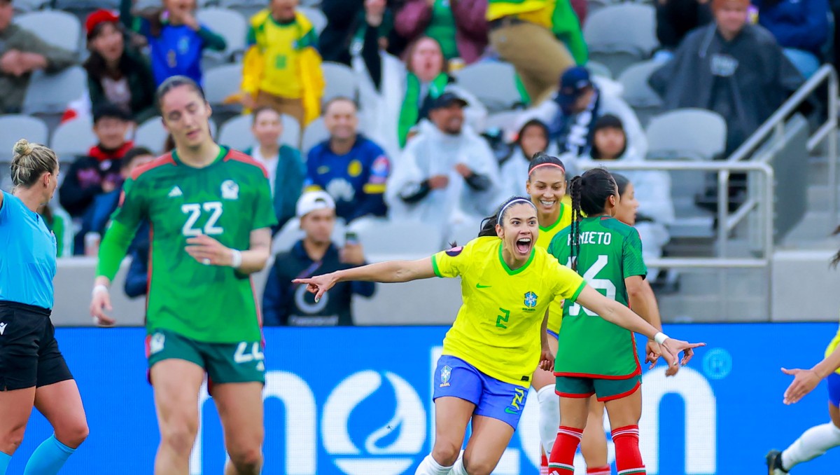México sufre dolorosa derrota frente Brasil en semifinales de la Copa Oro W (Imago 7)
