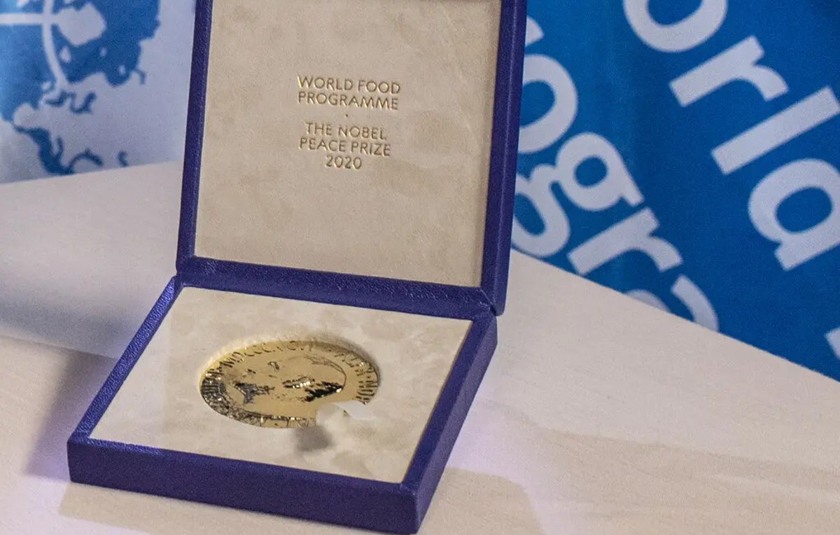 Premio nobel de la ceremonia del 2020 (Reuters)