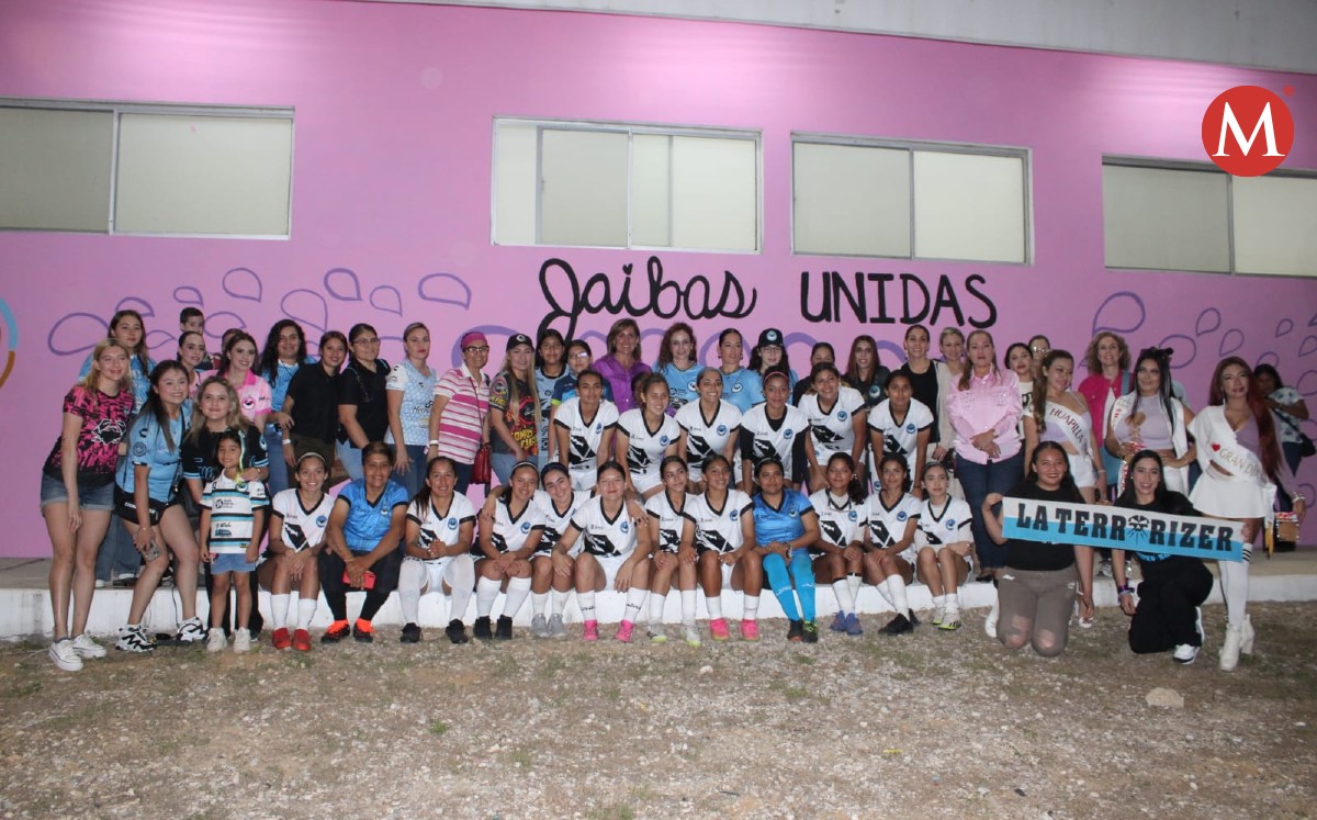 Tampico-Madero crea mural alusivo al Día Internacional de la Mujer. Foto: Yazmín Sánchez