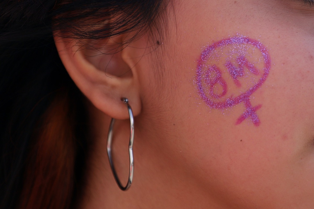 Marcha '¡Grita Fuego, Hermana! 8M' en La Laguna. | Rolando Riestra