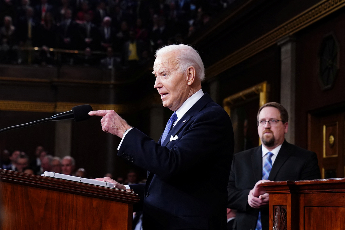 El presidente de los Estados Unidos, Joe Biden, pronuncia su tercer discurso sobre el estado de la Unión | Agencia Reuters