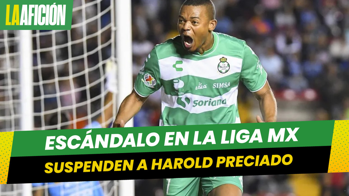 Santos Laguna confirma suspensión de Harold Preciado por posible dopaje