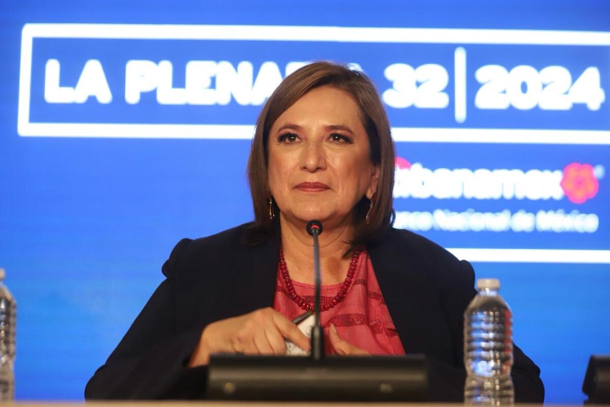 Xóchitl Gálvez, candidata presidencial de Fuerza y Corazón por México. | Foto: Jorge Carballo