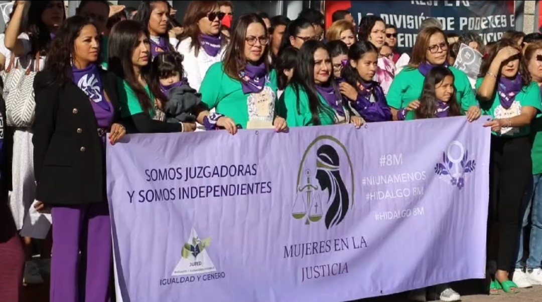 Actividades por el 8M en Pachuca.
