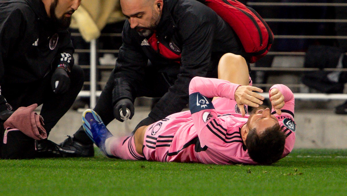 Así fue la brutal entrada a Lionel Messi en el Nashville vs Inter de Miami en Concachampions (Reuters)