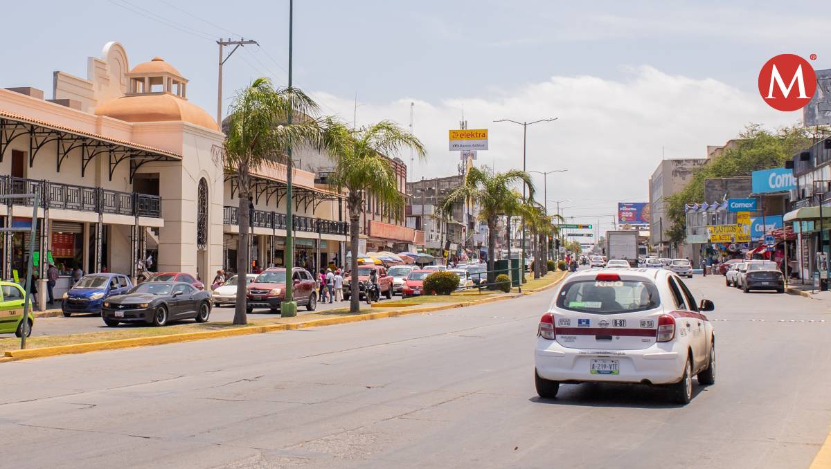 Comercios de zona centro de Ciudad Madero.