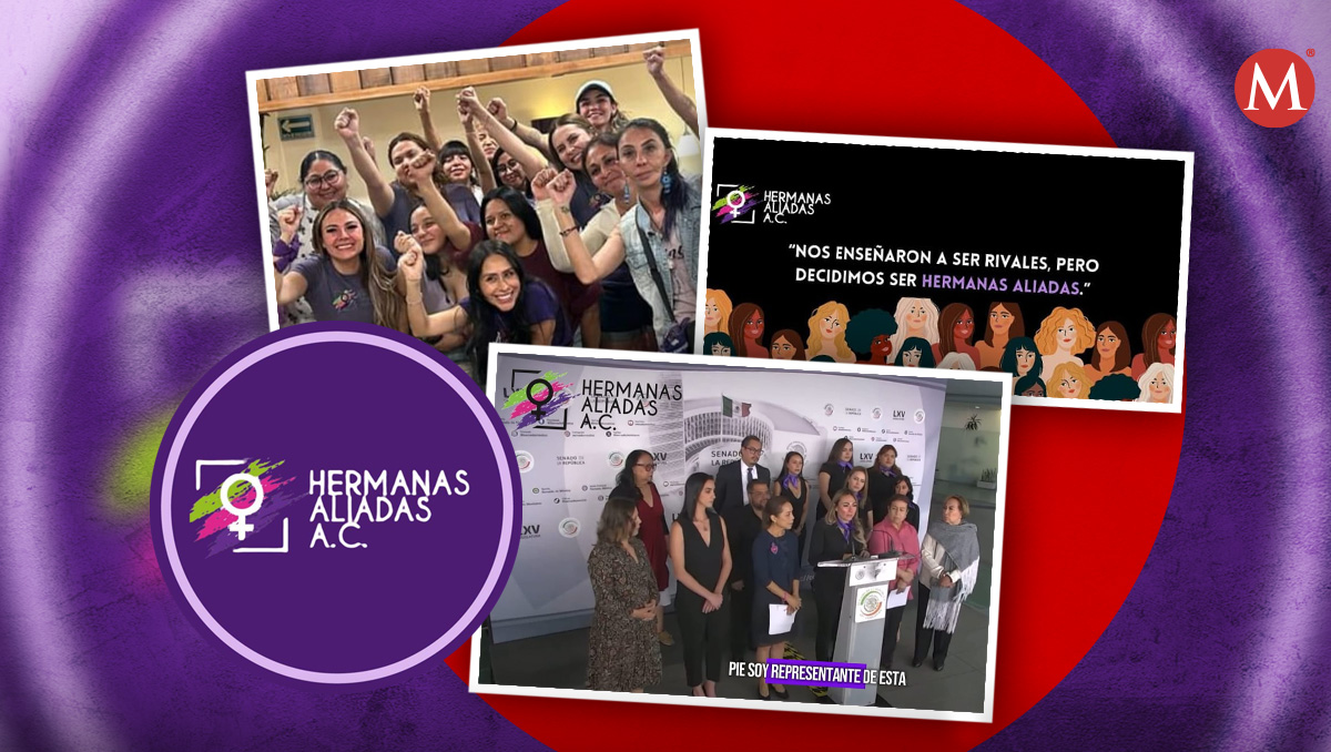 Hermanas Aliadas, organización feminista en Edomex. Foto (Especial)