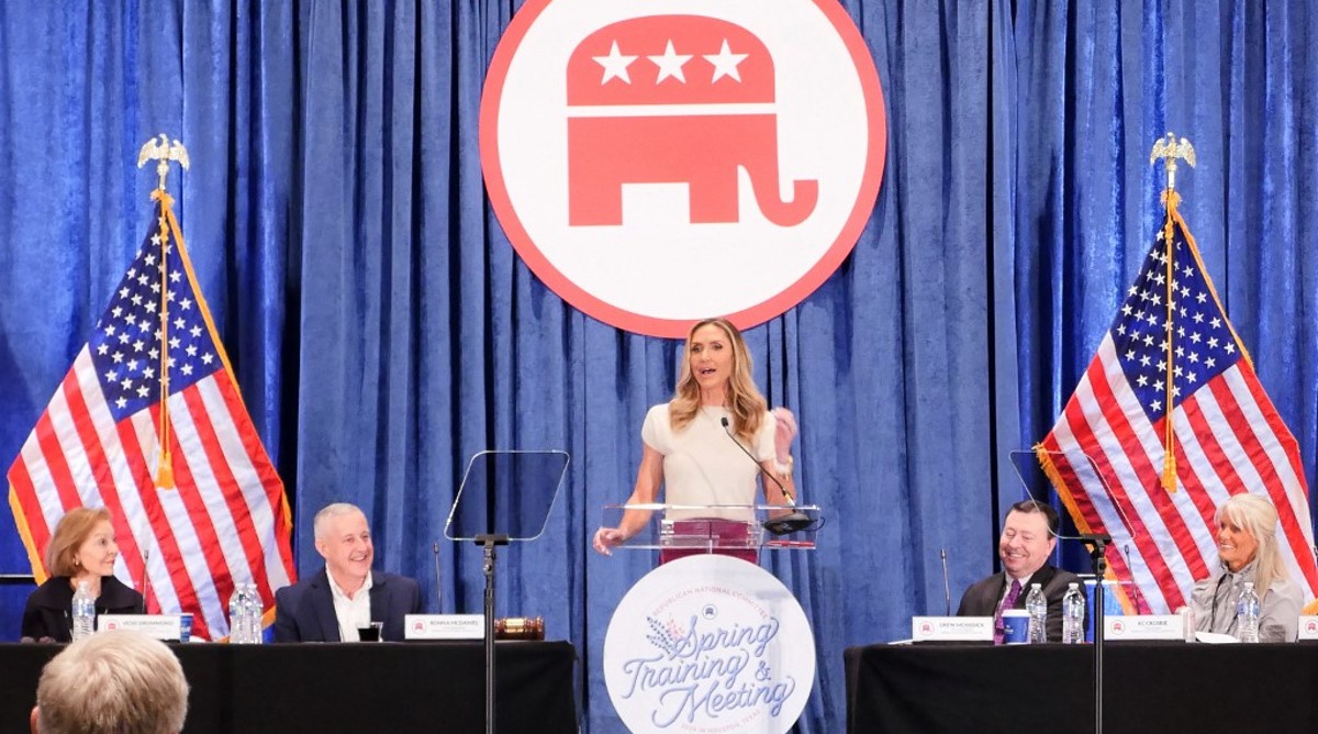 Lara Trump, nuera del republicano Donald Trump | Foto. AFP