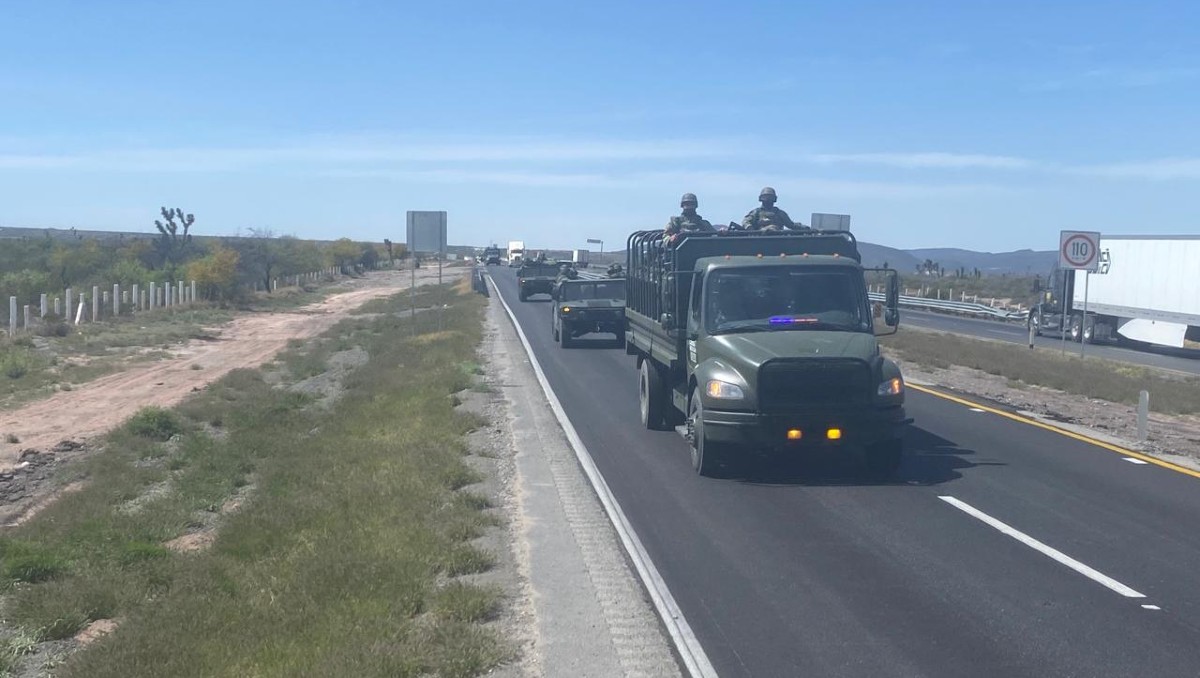 Llegan militares a Nuevo León / Especial