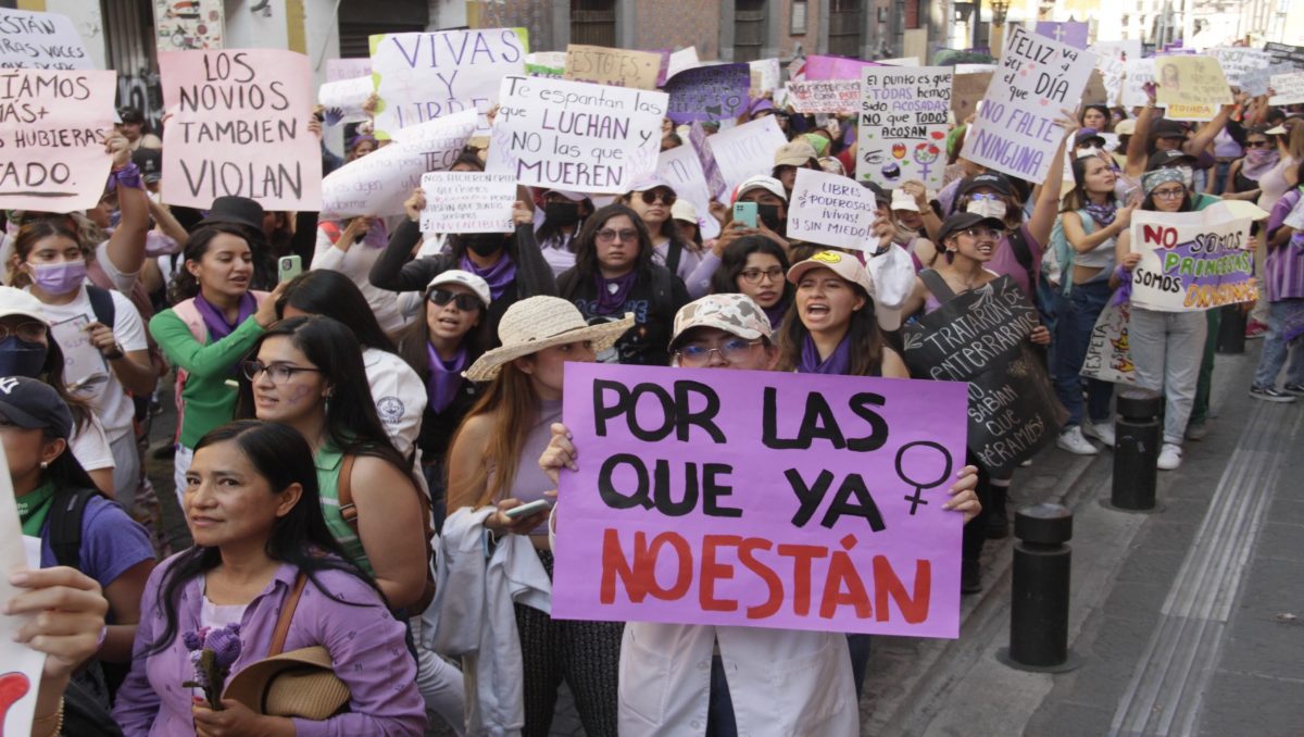 Lucha feminista en Puebla busca vida sin violencia: Ana Laura Gamboa | Melanie Torres