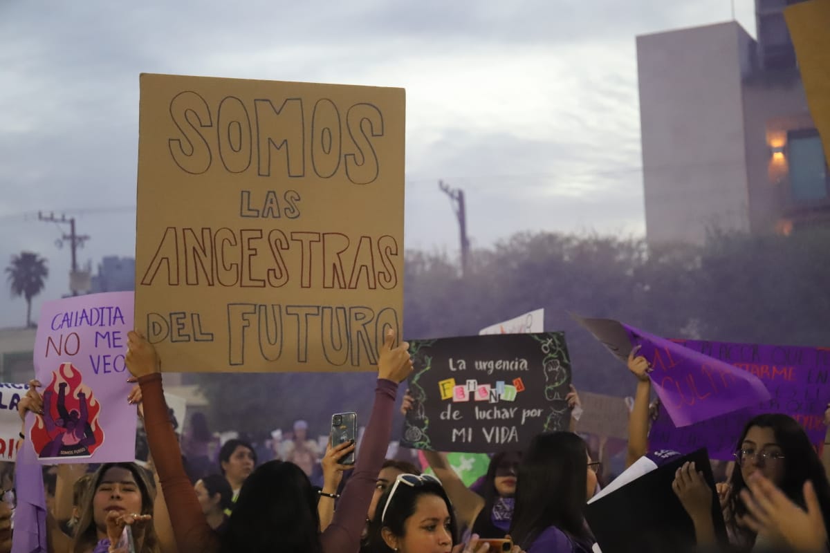Marcha por el 8M en Torreón. | Especial