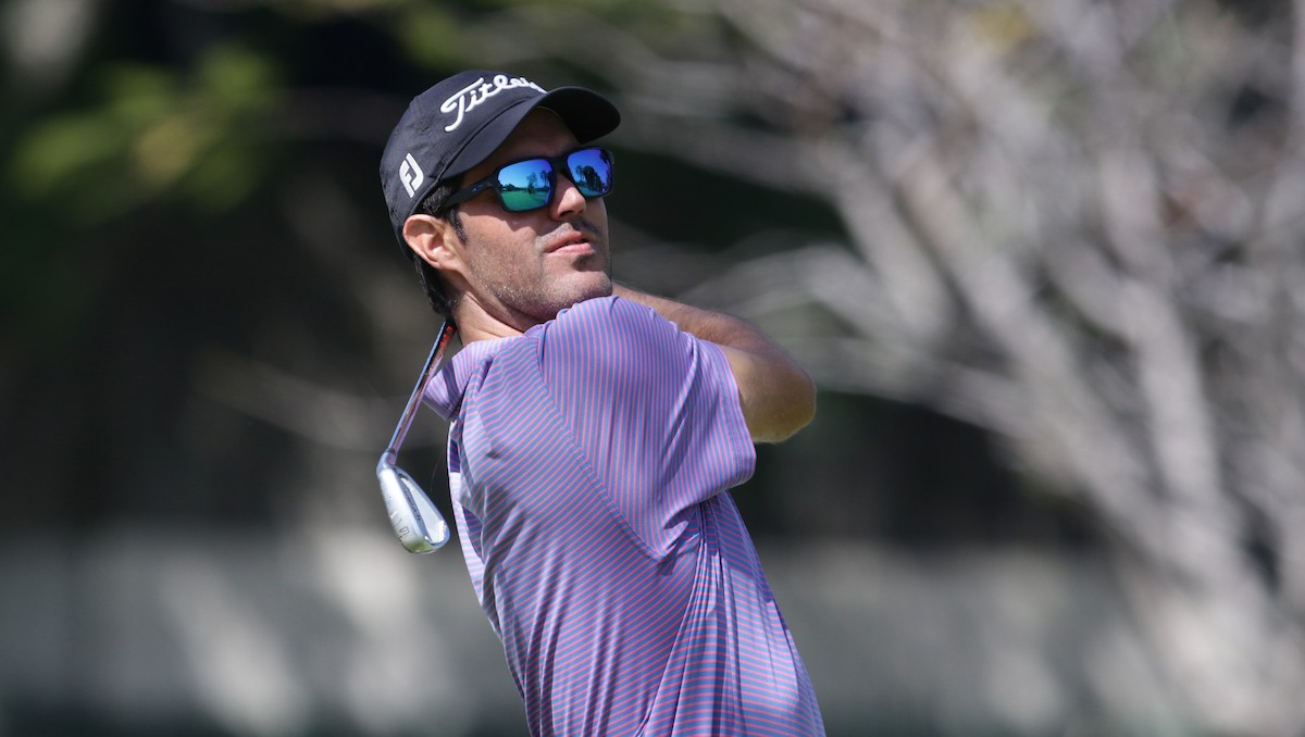 Roberto Rodríguez Cacho va por su primera victoria en la  Gira de Golf Profesional Mexicana (Cortesía)