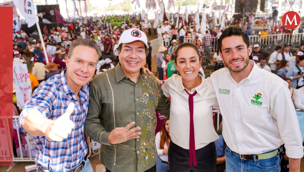 Claudia Sheinbaum inició gira de campaña en Edomex.