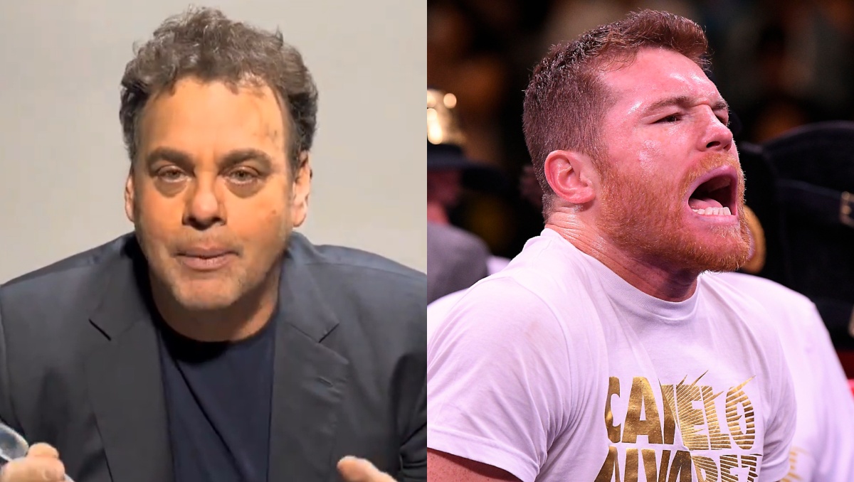 David Faitelson cuestiona a 'Canelo' Álvarez por escoger a Munguía como su rival (X @davidfaitelson/Imago7)