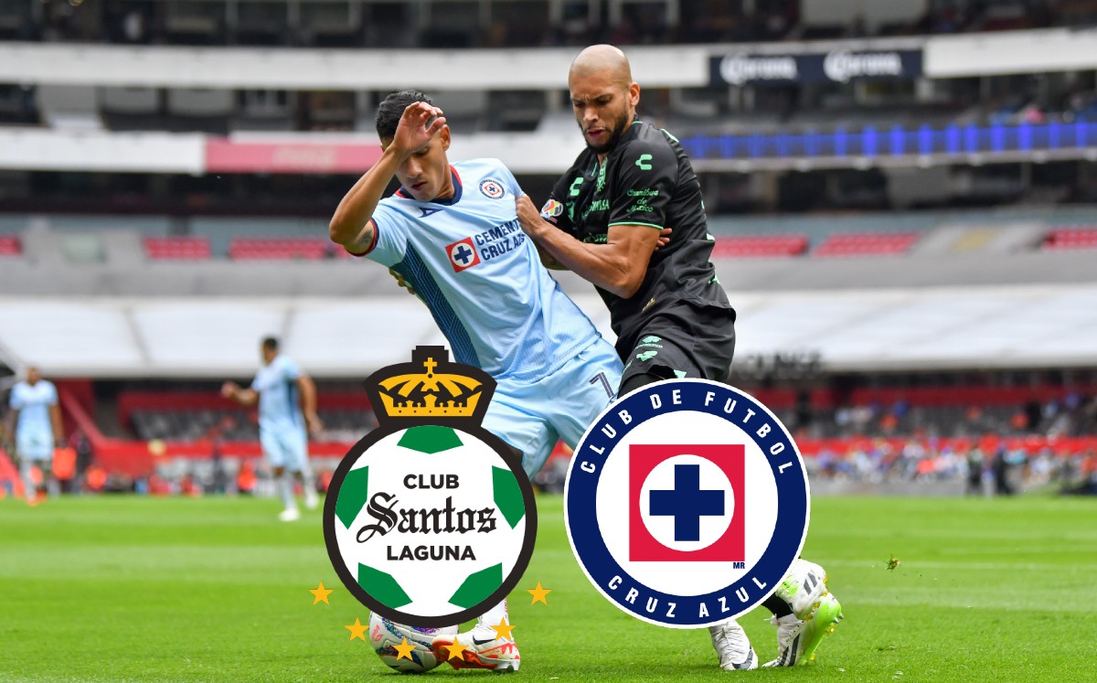 ¿A qué hora juega Santos vs Cruz Azul? | Partido HOY de la Liga MX (Imago7)