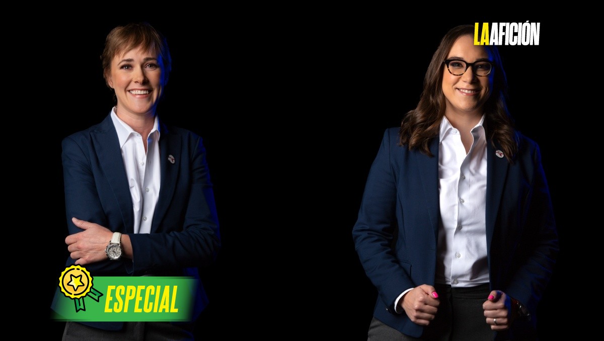Marion Reimers y Majo González, dos referentes de la narración deportiva en México (Cortesía TNT Sports)