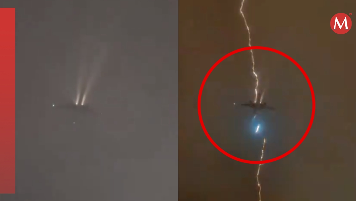 Rayo impacta a avión de pasajeros | Especial