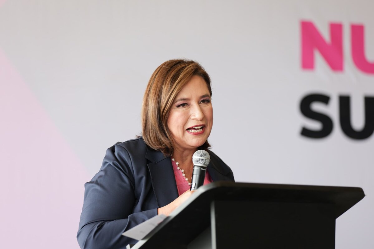 Xóchitl Gálvez, candidata presidencial de Fuerza y Corazón por México. | Foto: Especial.