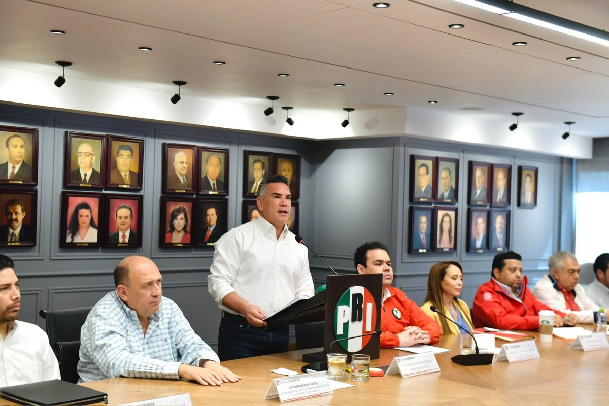Alejandro Moreno, dirigente nacional del PRI. | Foto: Especial