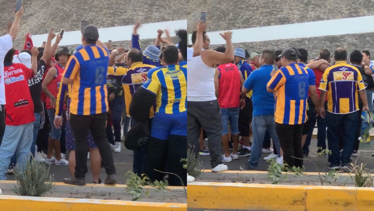 Barras de Irapuato y La Piedad dan el ejemplo con un mensaje de paz (Facebook Liga Piedadense de Futbol)