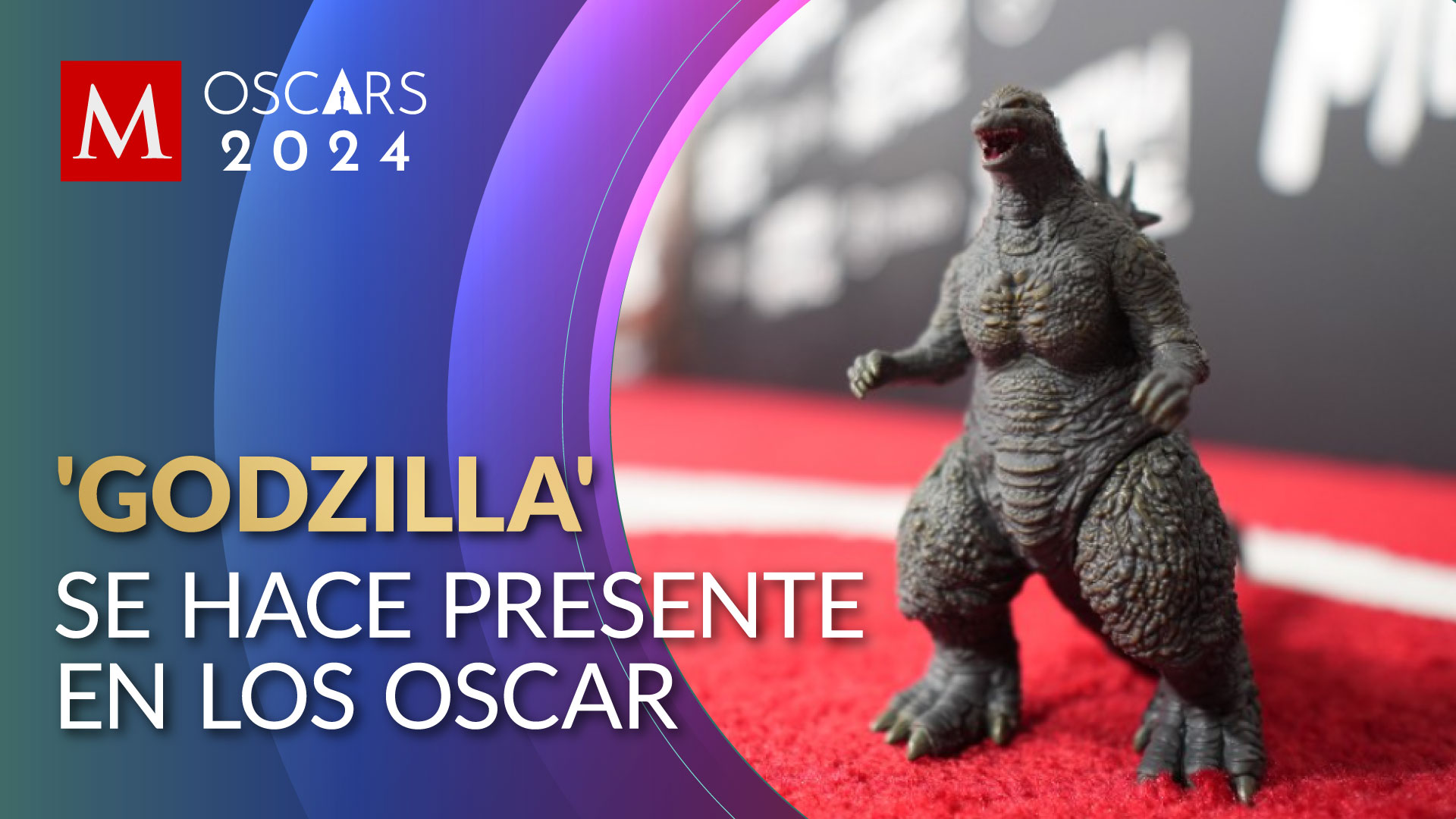 Equipo de 'Godzilla: Minus One' deslumbra en la alfombra roja con peculiar accesorio