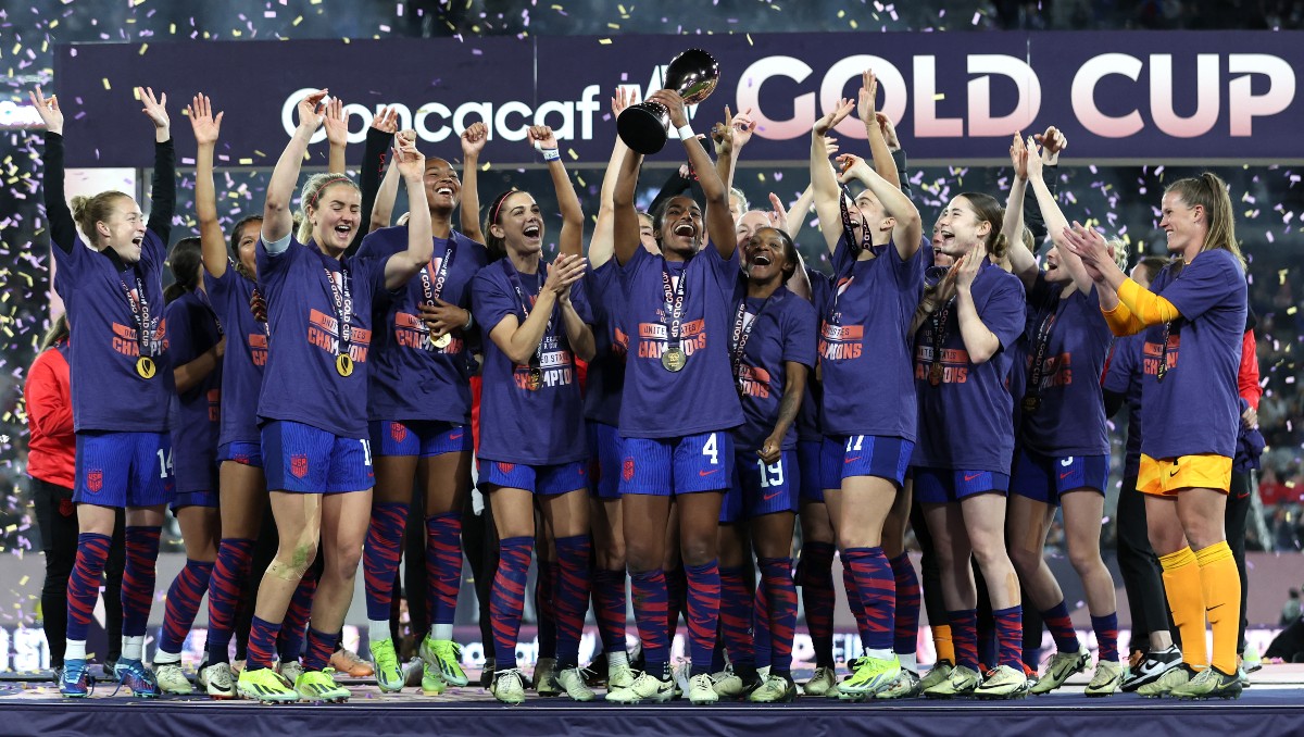 Estados Unidos, campeonas de la primera Copa Oro W (AFP)