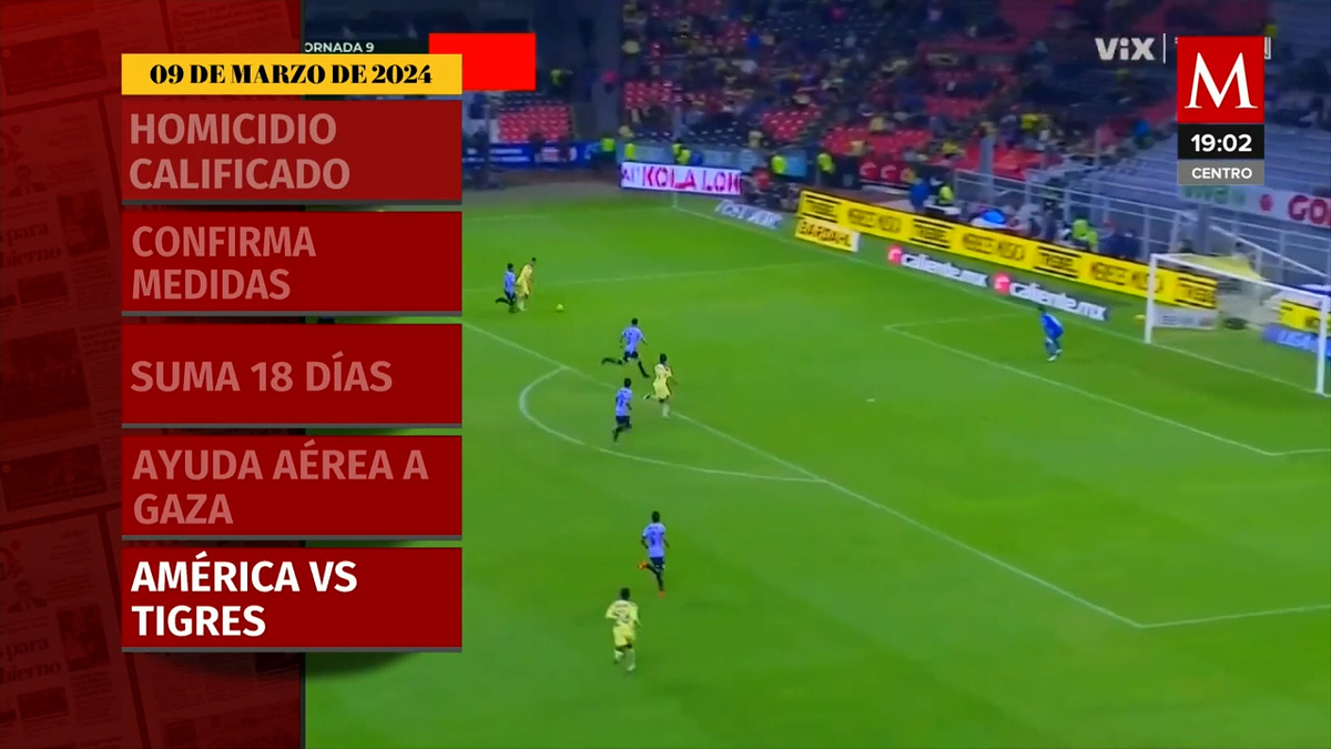 Milenio Noticias, con Víctor González, 09 de marzo de 2024