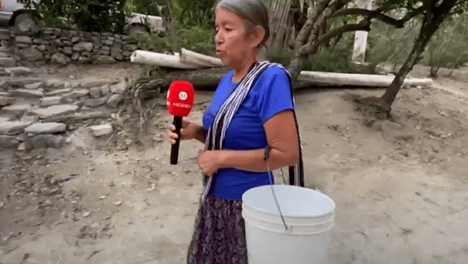 Comunidad de Tének es afectada debido a falla en suministro de agua "Tanchachín", SLP