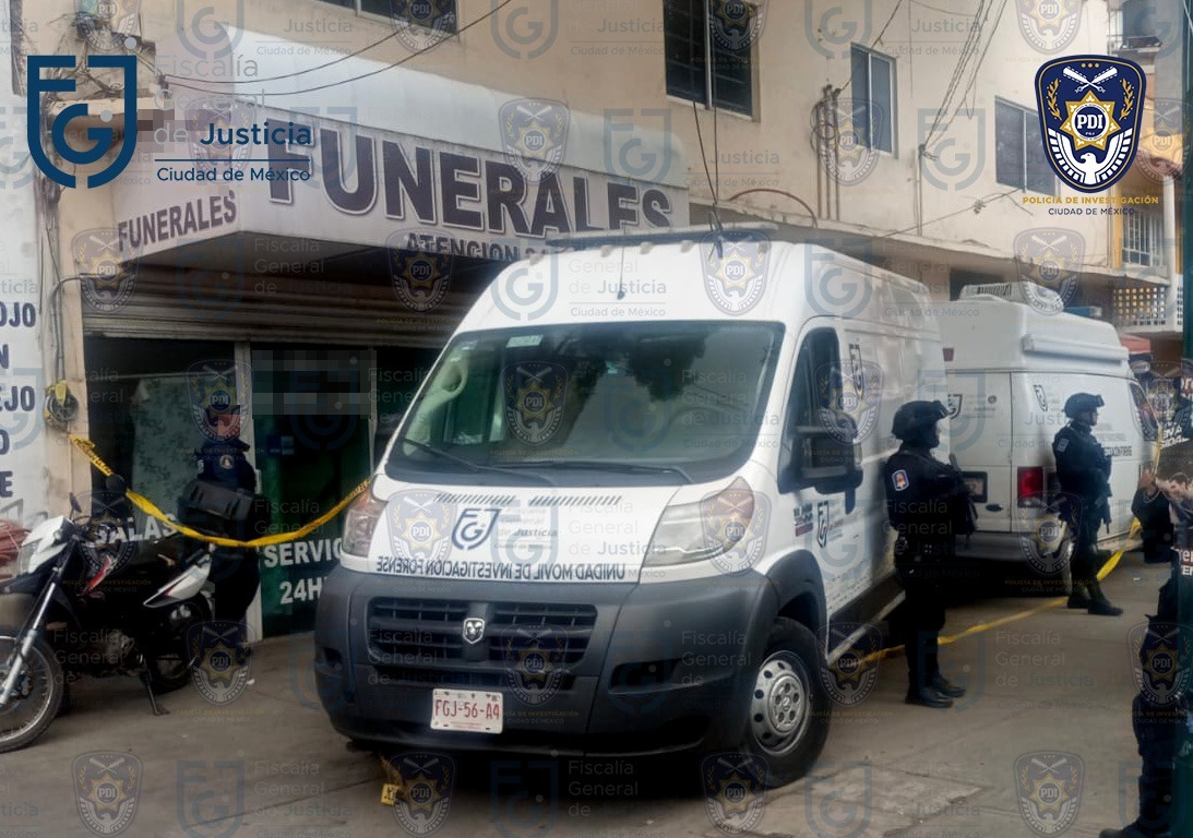 Funeraria de la alcaldía Azcapotzalco.