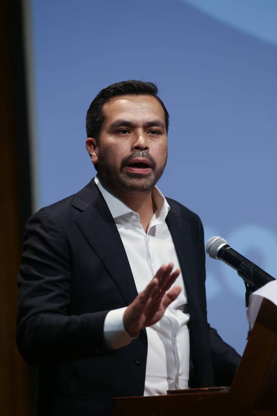 Jorge Álvarez Máynez, candidato presidencial de Movimiento Ciudadano | Foto: Araceli López