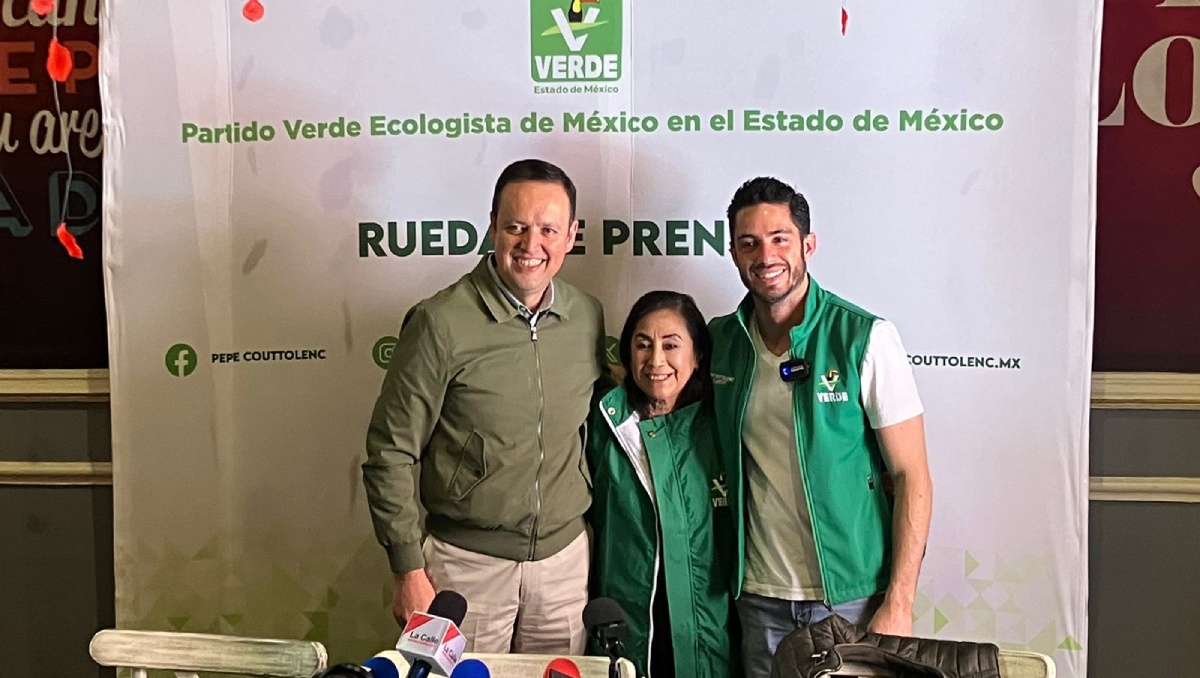 Rueda de prensa del PVEM del Estado de México, en restaurante de Toluca. Foto: (Especial)