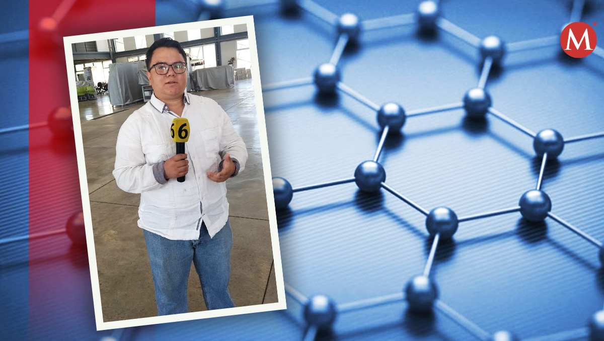 Alberto Reyes Flores, estudiante de nanotecnología. (Especial)
