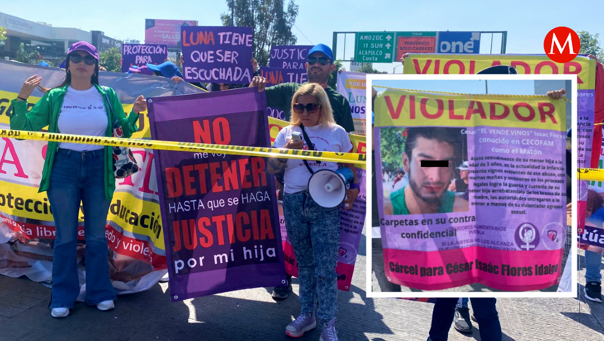 Bloquean Periférico para que Luna Sofía regrese a casa con su mamá | Leslie Mora